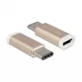 Προσαρμογέας USB DeLOCK 65677 USB 2.0-C σε Micro-B