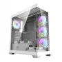 Κουτί υπολογιστή Darkflash DS900 (λευκό) + 7 ανεμιστήρες ARGB