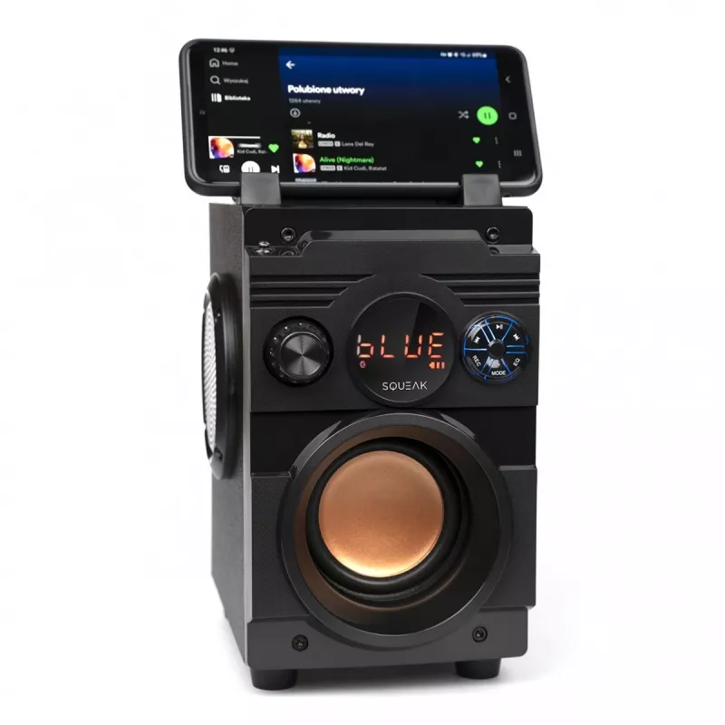 Squeak Bassblaster ηχείο Bluetooth 5.1, ραδιόφωνο FM, MP3 player SQ1001