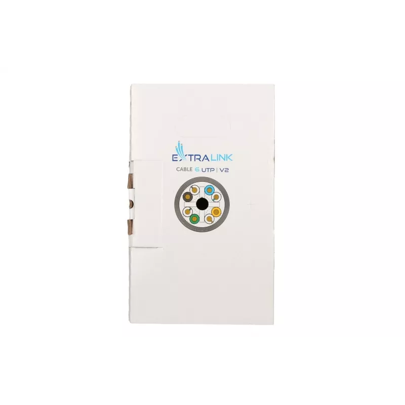 Καλώδιο Twisted pair Extralink CAT6 UTP V2 Indoor 305M
