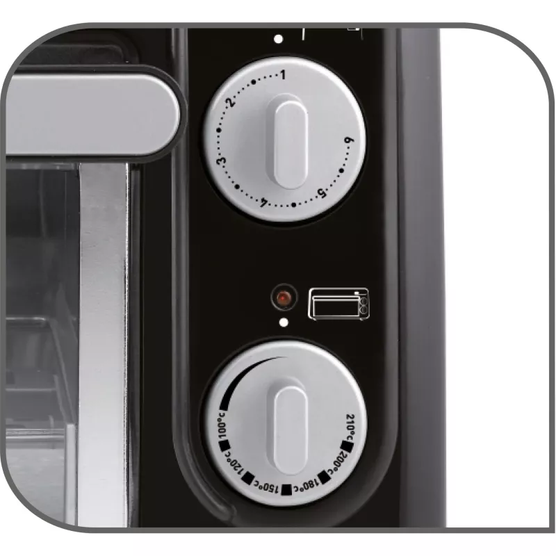 Τοστιέρα Tefal TL6008 2 φέτες 1300 W αλουμίνιο μαύρο