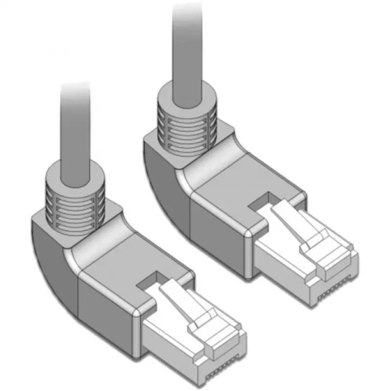 Καλώδιο δικτύου DeLOCK 83513 RJ-45 Cat6a 0,5 m Γκρι