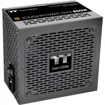 Thermaltake ToughPower GX3 - Τροφοδοτικό (εσωτερικό) - ATX12V 3.0 - EPS12V - 80 PLUS Gold - AC 100-240 V - 850 Watt - Μαύρο (PS-TPD-0850NNFAGE-3)