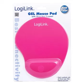 Mouse pad gel, ροζ