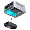 Κουτί υπολογιστή Jonsbo N10 Mini-Tower ITX ασημί