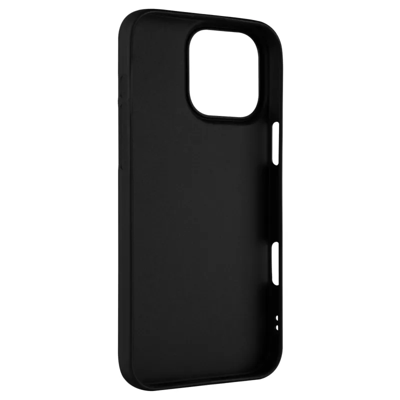 Fixed | Story | Θήκη πλάτης | Apple | iPhone 16 Pro Max | Λάστιχο | Μαύρο