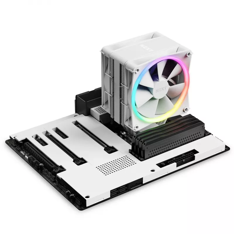 NZXT T120 RGB επεξεργαστής αερόψυκτρα 12 cm λευκό 1 τεμ.