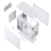 Κουτί PC Jonsbo D41 STD Midi Tower λευκό