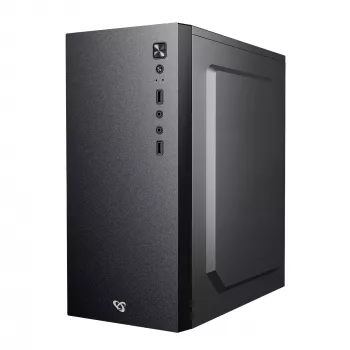 Κουτί υπολογιστή Sbox PCC-12 MicroATX μαύρο