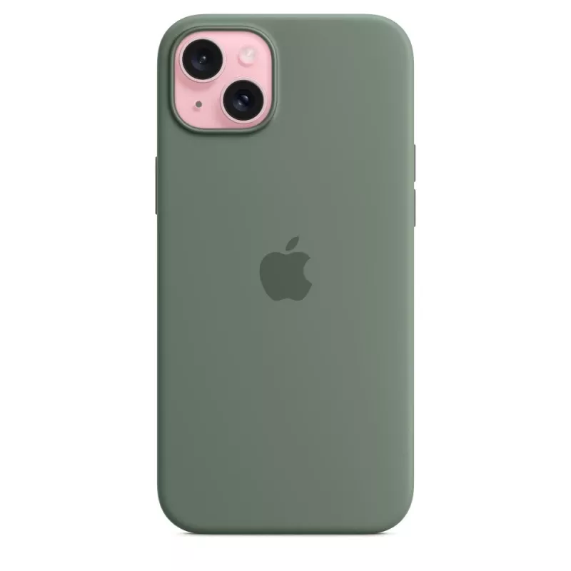 Apple iPhone 15 Plus Σιλικονούχα Θήκη με MagSafe - Cypress