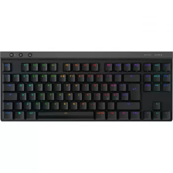 LOGITECH G515 LIGHTSPEED TKL Ασύρματο πληκτρολόγιο gaming - ΜΑΥΡΟ - PAN - 2.4GHZ/BT - EMEA28i-935 - Απτικό