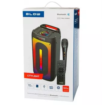 Ηχείο Bluetooth CityLIGHT + τηλεχειριστήριο + μικρόφωνο