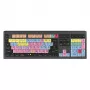 Logickeyboard Avid Pro Tools Astra 2 πληκτρολόγιο USB για Mac, QWERTZ γερμανικό, μαύρο