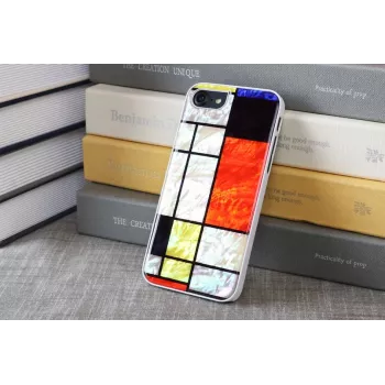 Προστατευτική θήκη iKins για Apple iPhone 8 / 7 Mondrian White