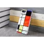 Προστατευτική θήκη iKins για Apple iPhone 8 / 7 Mondrian White