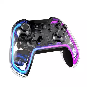 Χειριστήριο παιχνιδιών White Shark GPW-8040 RGB ασύρματο Bluetooth, μοντέλο PRAETORIAN