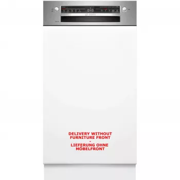 Πλυντήριο πιάτων Bosch Serie 2 SPI2HKS42E ημιεντοιχιζόμενο Slimline 45 cm, 10 σερβίτσια, 5 προγράμματα, κλάση E