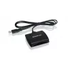 Αναγνώστης καρτών IOGEAR GSR202 USB 2.0 Μαύρο