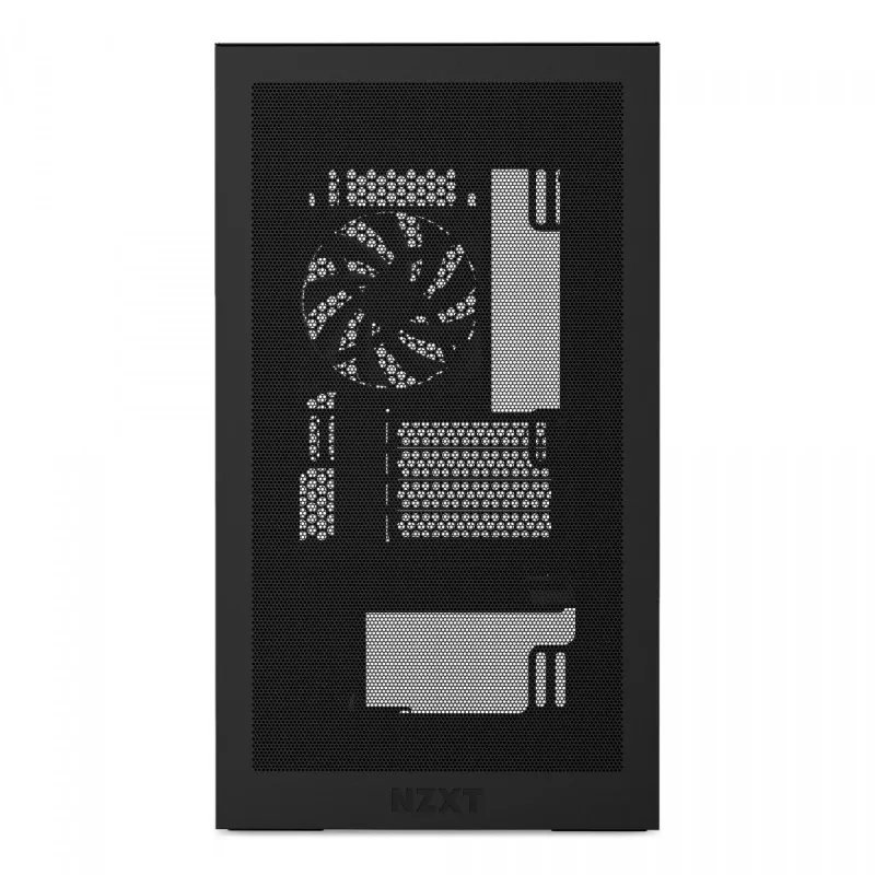 NZXT H3 Flow Micro ATX Airflow Κουτί - Μαύρο