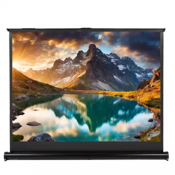 Οθόνη Προβολής MACLEAN MC-961 45 inch (4:3) Αυτόνομη, Λευκό Μέταλλο, Ορατή Επιφάνεια 96×77 cm