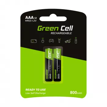 Green Cell GR08 μπαταρία οικιακής χρήσης επαναφορτιζόμενη μπαταρία AAA νικελίου-μετάλλου υδριδίου (NiMH)