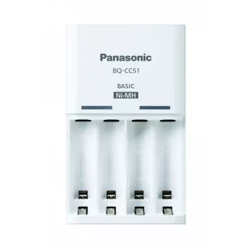 Φορτιστής μπαταριών PANASONIC Eneloop Basic BQ-CC51 + 4x AA 2000 mAh (K-KJ51MCD40E)