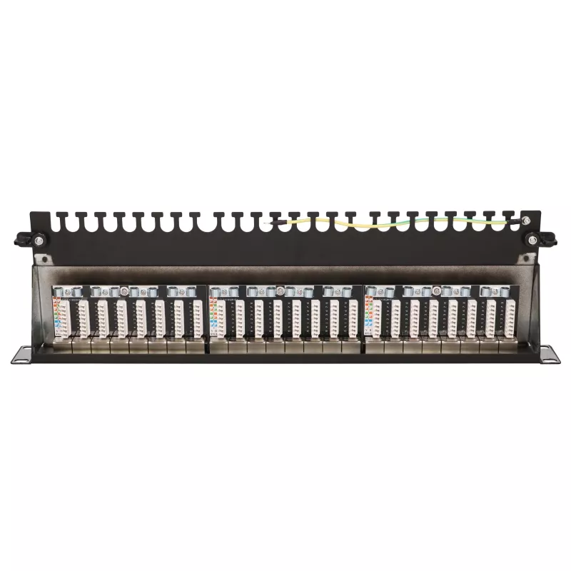 Patch panel - Extralink CAT6A STP, 24 θύρες