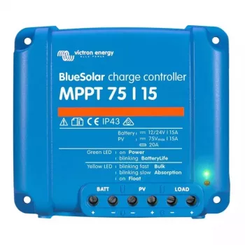 Ρυθμιστής φόρτισης ηλιακών Victron Energy SCC110015060R 113x47x100 mm