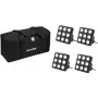 Σετ LED Party Panel EUROLITE 20000962 RGB UV — πολύχρωμα LED πάνελ με φως RGB και UV