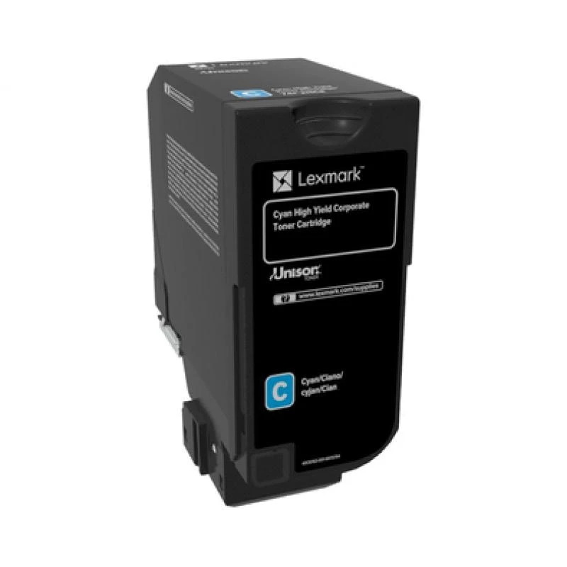 Lexmark 74C2HCE Toner-Kit Κυανό Return Program Corporate. 12K σελίδες για