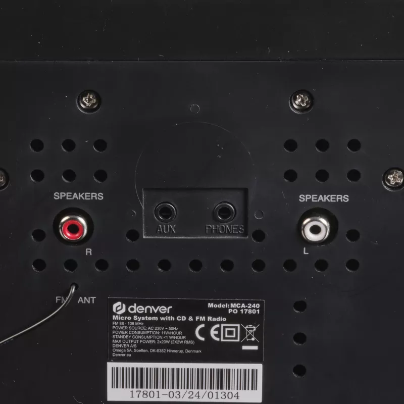 DENVER MCA-240 - Μικροσύστημα (111161000070)