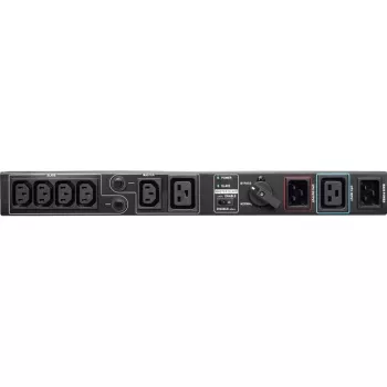 Bluewalker PowerWalker MBS - Διακόπτης παράκαμψης (Rack - τοποθέτηση σε rack) - AC 208/220/230/240 V - Έξοδοι: 6 - 48,3 cm (19 inch) - μαύρο (UPS2005)