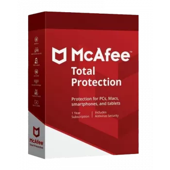 McAfee Total Protection - 1 συσκευή / 1 έτος, Global