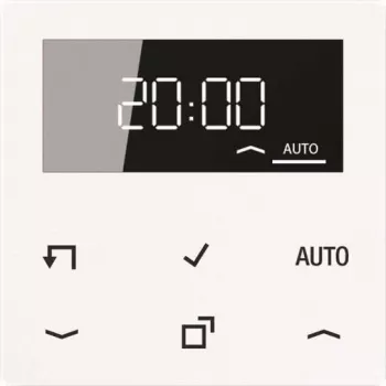 JUNG A 1750 D WW Χρονοδιακόπτης Standard οθόνη γυάλινη πρόσοψη