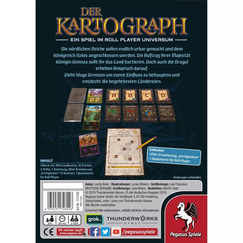 Der Kartograph, οικογενειακό παιχνίδι