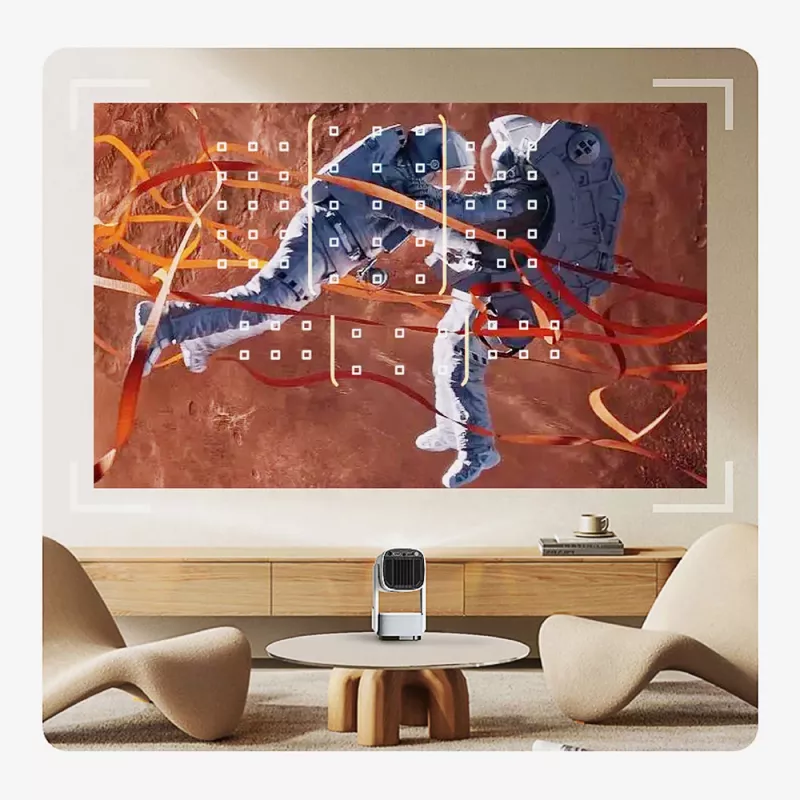 Manta PMA102M24 MultiVision φορητός έξυπνος προβολέας, 1280x720, 250 ANSI, Android 9, Wi-Fi, Bluetooth