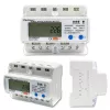 Τριφασικός μετρητής ενέργειας QOLTEC 50883 Wi‑Fi 400V με οθόνη LCD