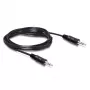 Καλώδιο ήχου SBOX 3.5-3.5-M/M-2 2m μαύρο