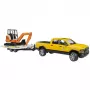 Car Dodge RAM 2500 Service με ρυμουλκούμενο