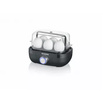 Severin Βραστήρας αυγών 420W, για έως 6 αυγά EK 3166 μαύρο (EK3166)
