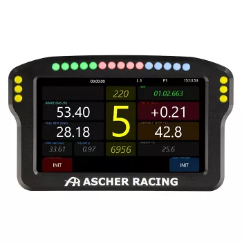 Πίνακας ταμπλό τιμονιού Ascher Racing 5 ίντσες Μοντέλο 76080029 για οθόνες Sim-Racing
