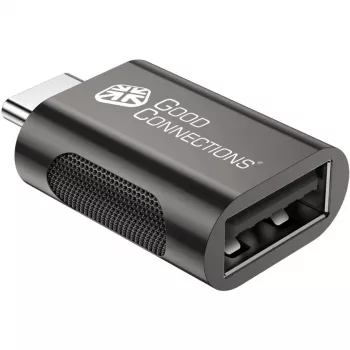 Good Connections Αντάπτορας USB 3.2 Gen.1 3.0 αρσενικό C σε υποδοχή USB-A επιμεταλλωμένο μεταλλικό περίβλημα (USB-AD302)