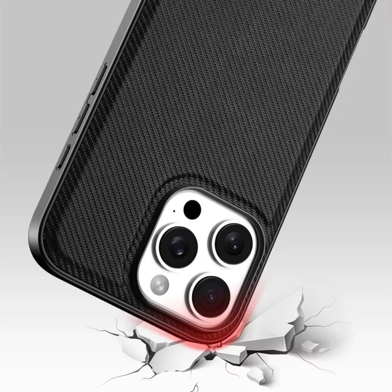 StyleShell Nylo, θήκη κινητού μαύρη, iPhone 16 Pro Max