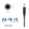 Akyga AK-TB-10 Τροφοδοτικό universal, 12 V, 1 A, 12 W, 5,5 x 2,1 mm, 1,4 m