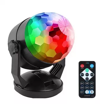 LED disco ball DENVER LDB-319 – compact LED party light, μοντέλο 117220200040