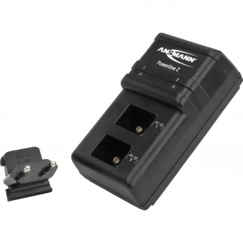 ANSMANN POWERline 2 - Φορτιστής μπαταριών - 2x9V (5107043)