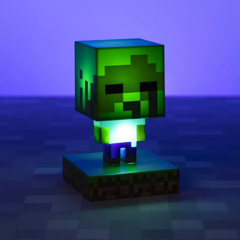 Επιτραπέζιο φωτιστικό Paladone Light Paladone Minecraft Zombie Light PP6592MCFV4 LED
