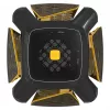 Κουτί υπολογιστή Geometric Future M2 THE ARK κουτί Mini-ITX μαύρο