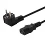 Savio CL-98 Καλώδιο τροφοδοσίας, Schuko σε IEC C13, 1,8 m, Μαύρο