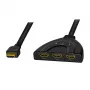 LogiLink - Διαχωριστής/Διακόπτης βίντεο/ήχου - 3 x HDMI - Desktop